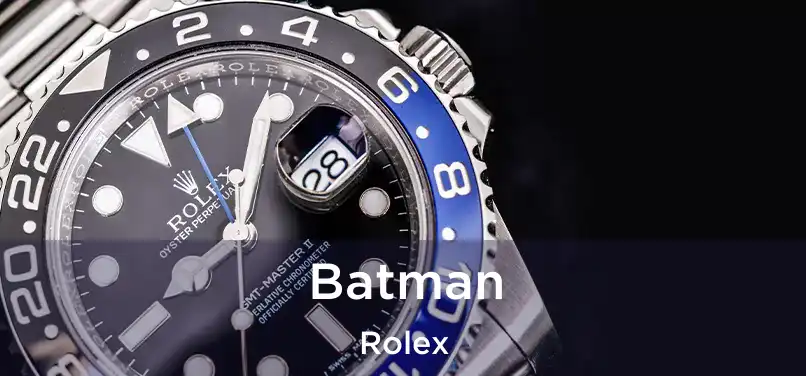  Batman Rolex