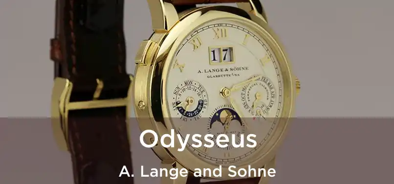  Odysseus A. Lange and Sohne